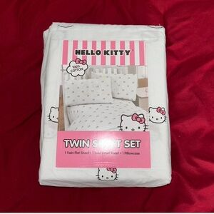 Hello kitty twin bed sheets